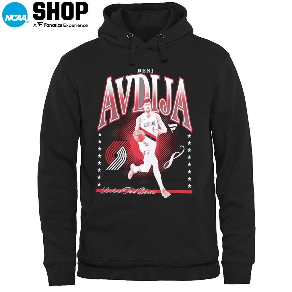 Official Deni Avdija Portland Trail Blazers Hype T-Shirt
