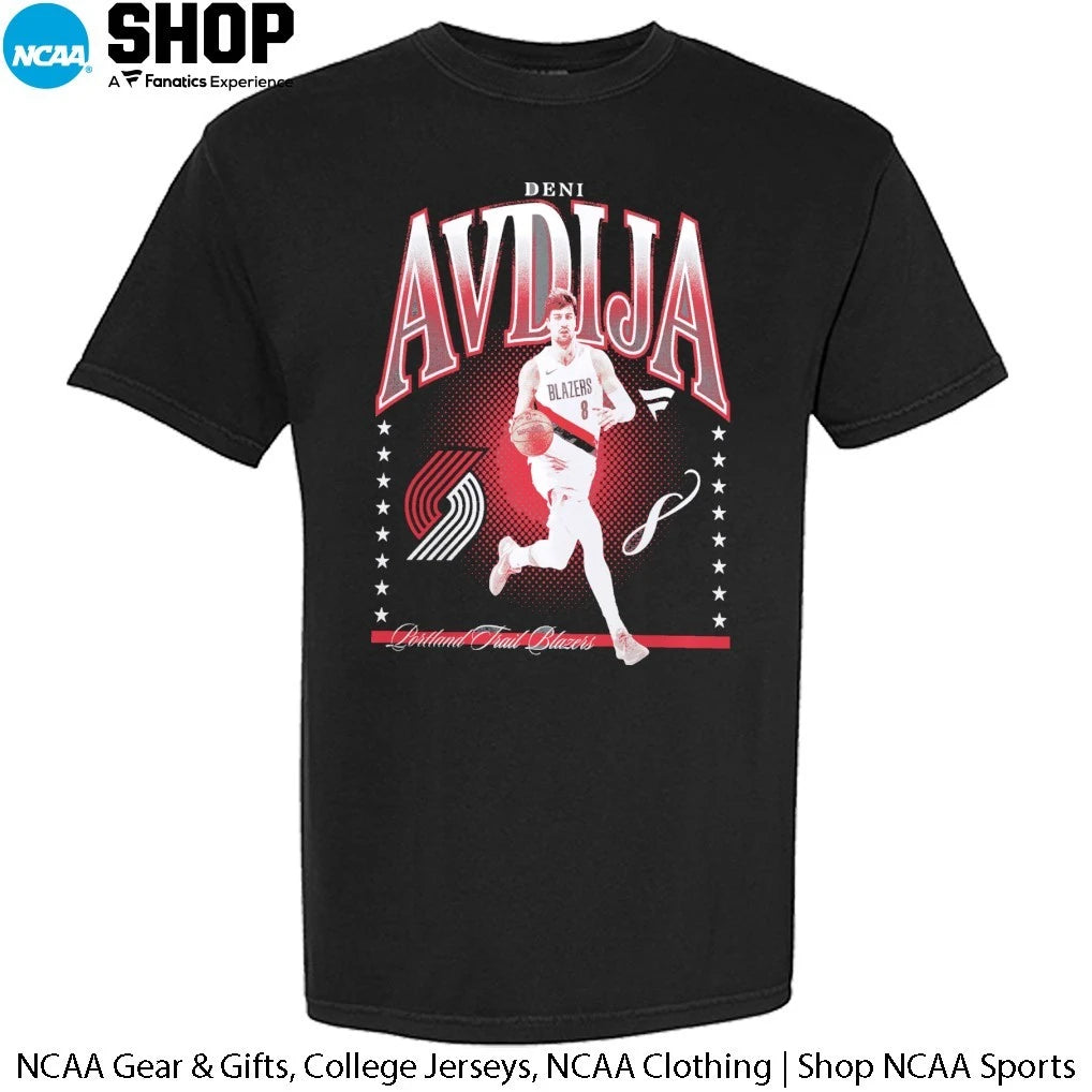 Official Deni Avdija Portland Trail Blazers Hype T-Shirt