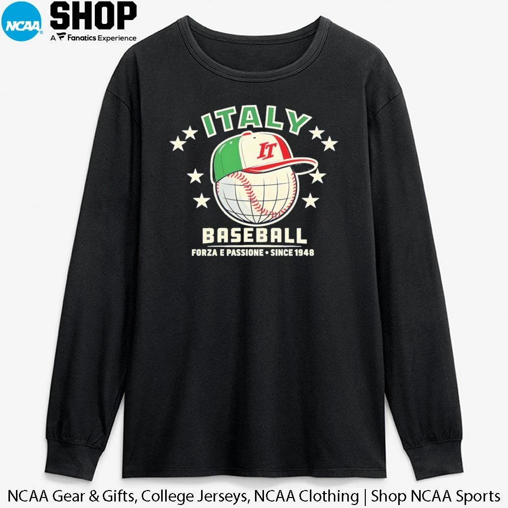 Official Forza Italia Baseball Forza E Passione Since 1948 T-Shirt