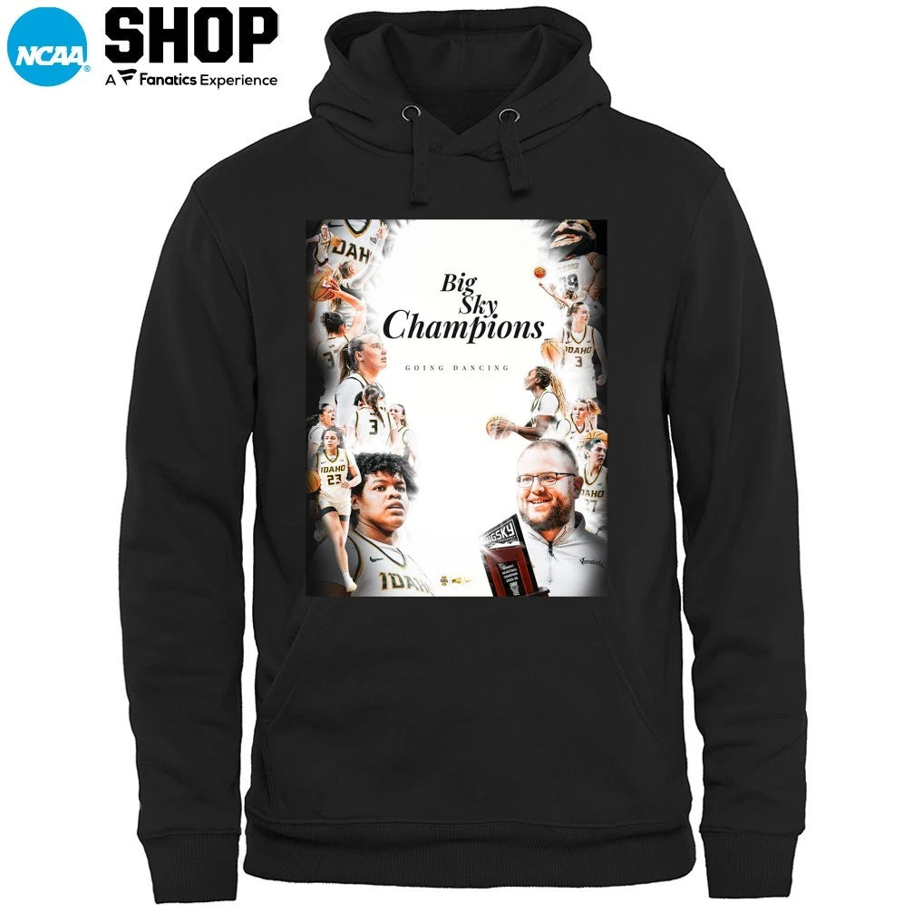 Official Idaho Vandals Women’s Basketball Runs The Big Sky Champions 2026 T-Shirt