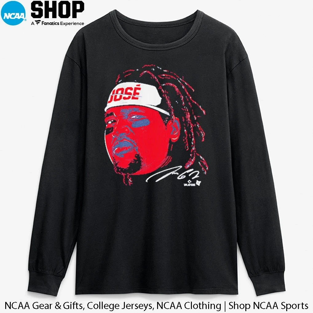 Official Jose Ramirez Cleveland Guardians Elite Swag Signature T-Shirt