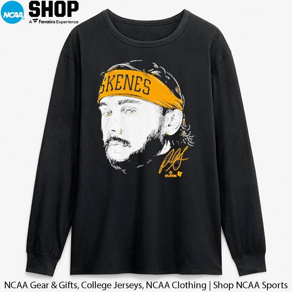 Official Paul Skenes Pittsburgh Pirates Elite Swag Signature T-Shirt