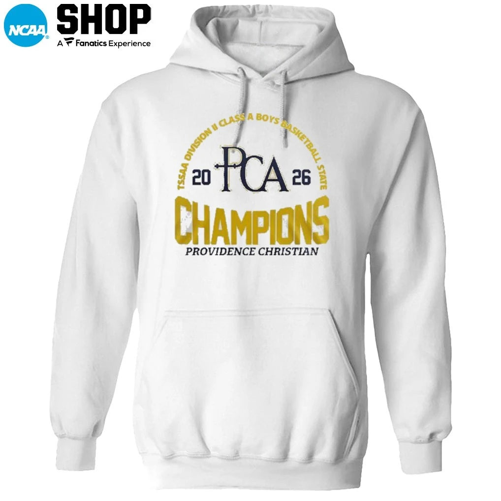 Official Providence Christian TSSAA Division II Class A Boys Basketball State Champions T-Shirt