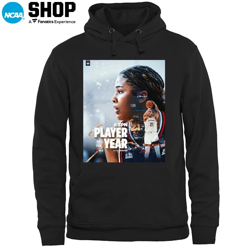 Official Sarah Strong Has Been Named Espn National Player Of The Year 2026 Vintage T-Shirt