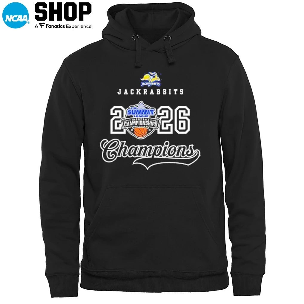 Official South Dakota State Jackrabbits Summit League Champions T-Shirt