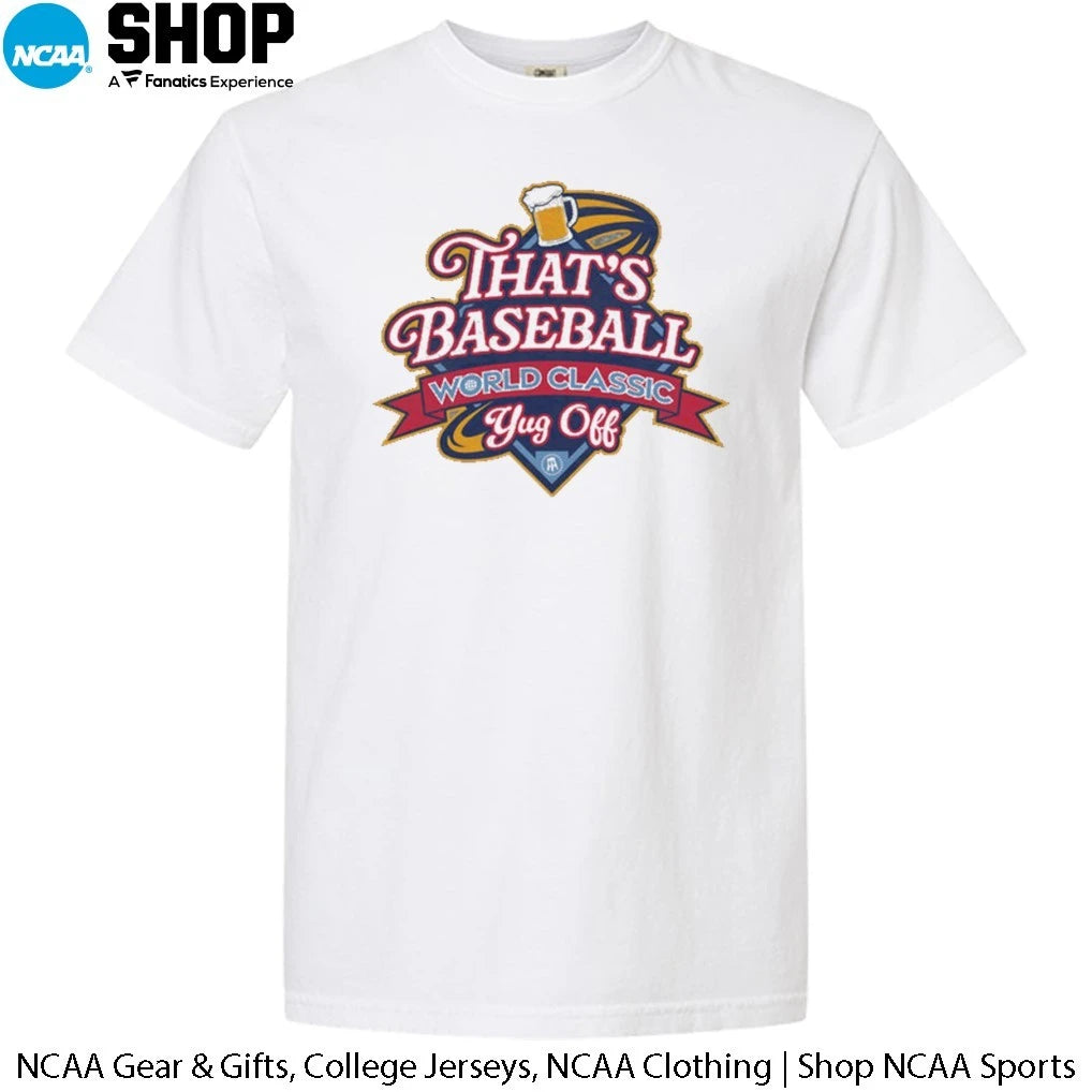 Official That’s Baseball World Classic Yug Off T-Shirt