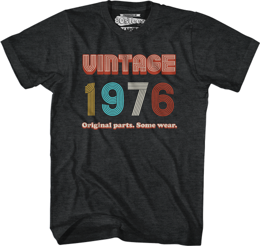 Original Parts Some Wear Vintage 1976 T-Shirt