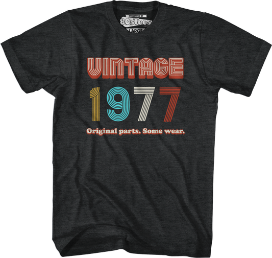 Original Parts Some Wear Vintage 1977 T-Shirt