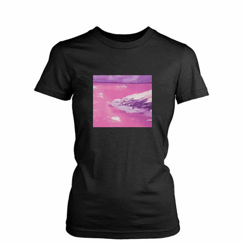 Pastel Aesthetic Retro Anime Womens T-Shirt Tee