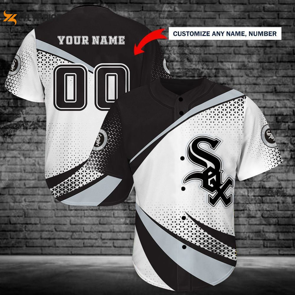 Personalized Chicago White Sox Baseball Jersey Custom Name For Fans BJ0153 - lylyprint.com