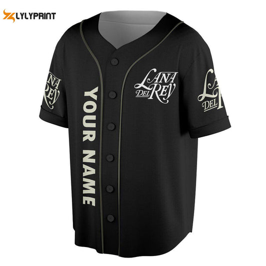Personalized Lana Del Rey Music Baseball Jersey For Men Women - lylyprint.com