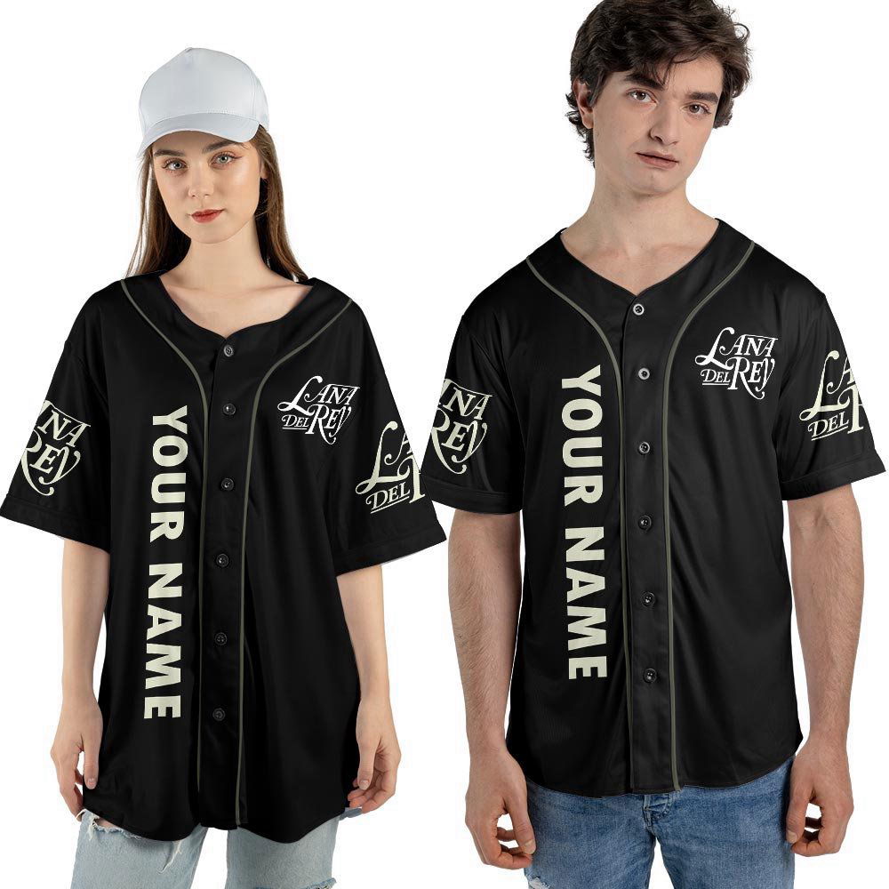 Personalized Lana Del Rey Music Baseball Jersey For Men Women - lylyprint.com