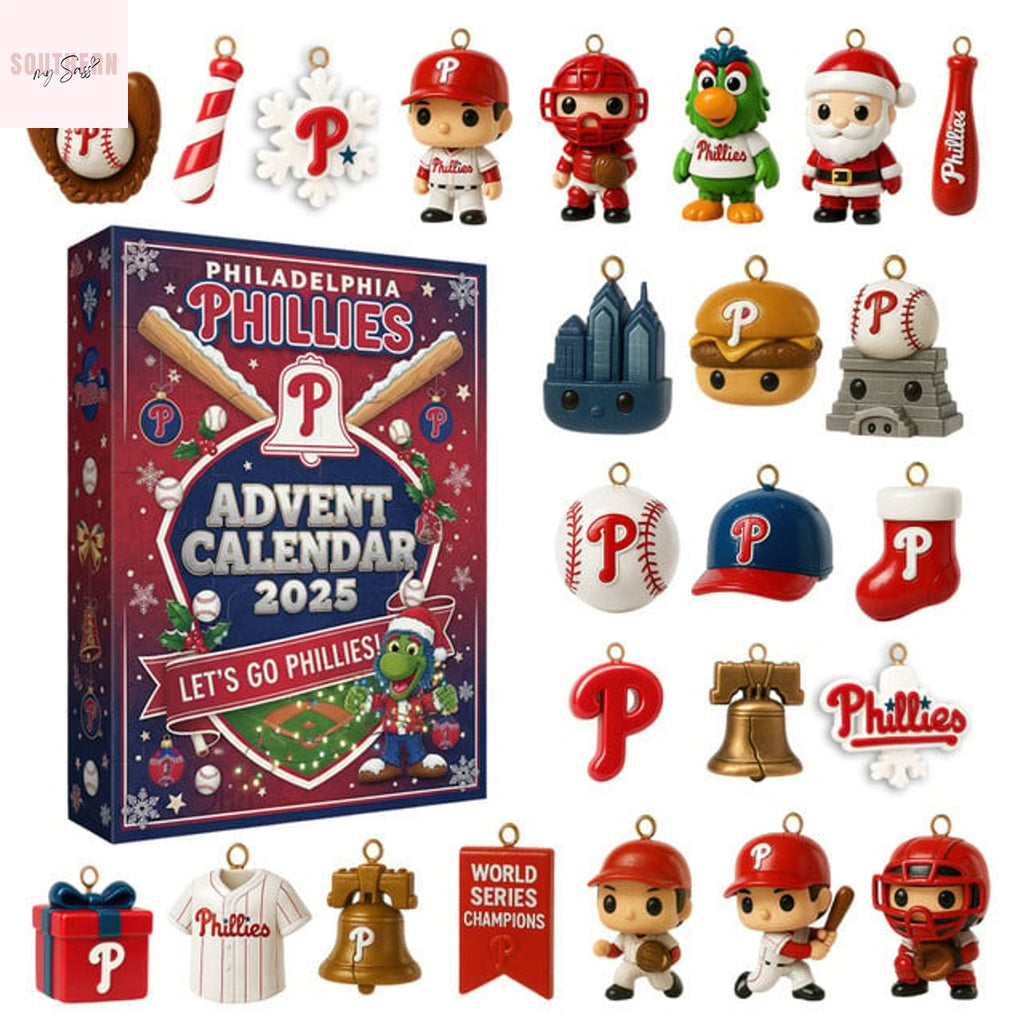 Philadelphia Phillies Lets Go Phillies 2025 Advent Calendar
