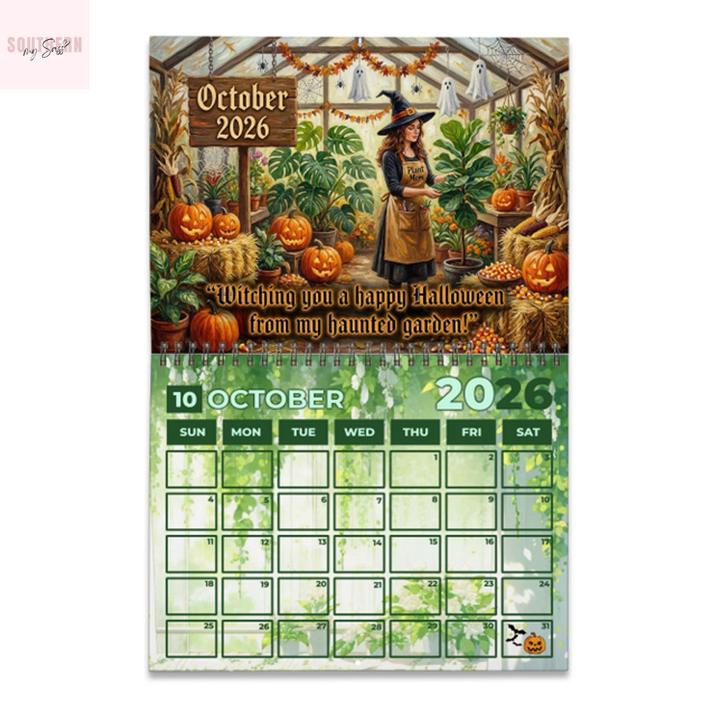 Plant Mom 2026 Wall Calendar