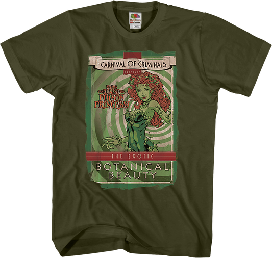 Poison Ivy Carnival of Criminals Batman T-Shirt