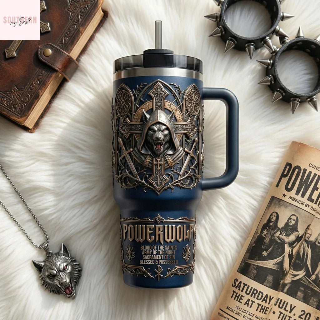 Powerwolf Blood Of The Saints Tumbler