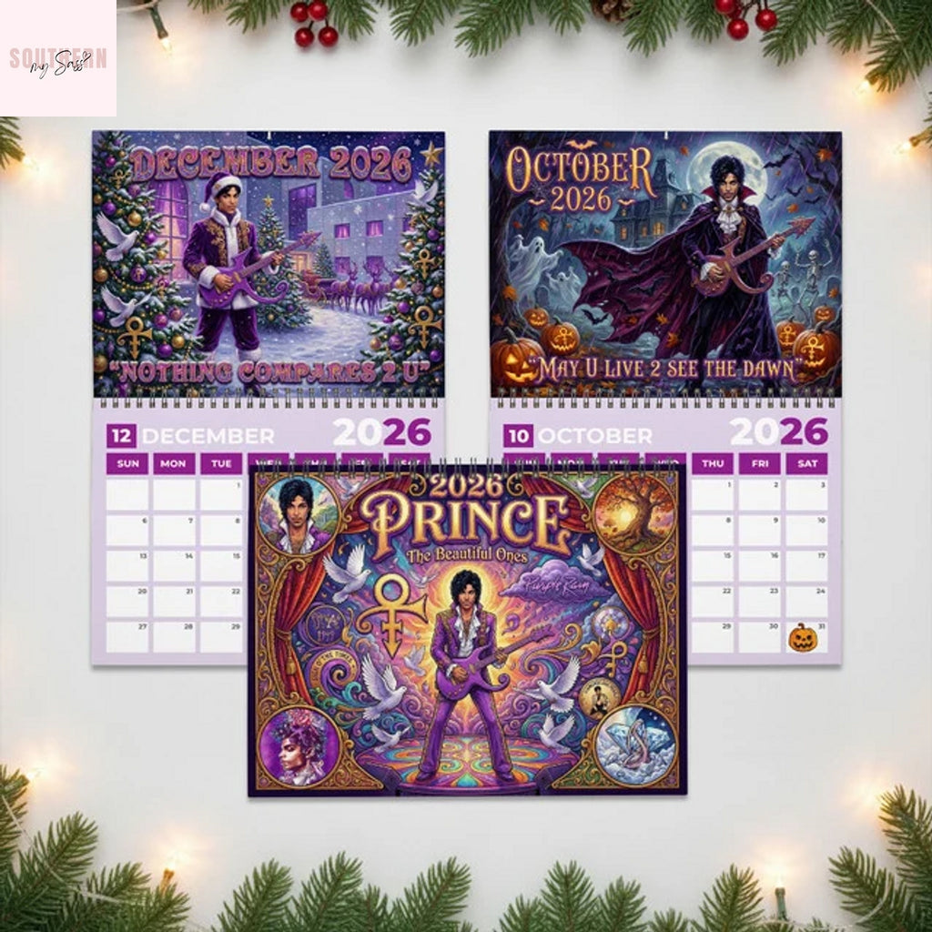 Prince 2026 Wall Calendar