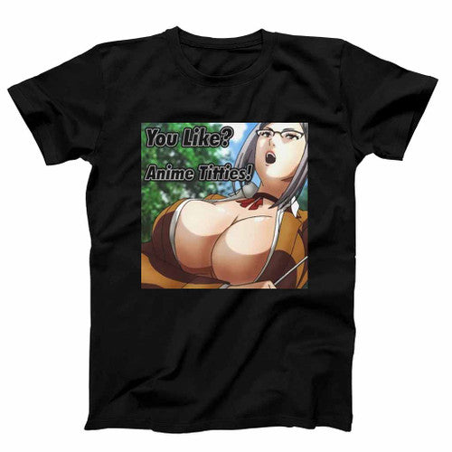 Prison School Meiko Anime Titties Mens T-Shirt Tee