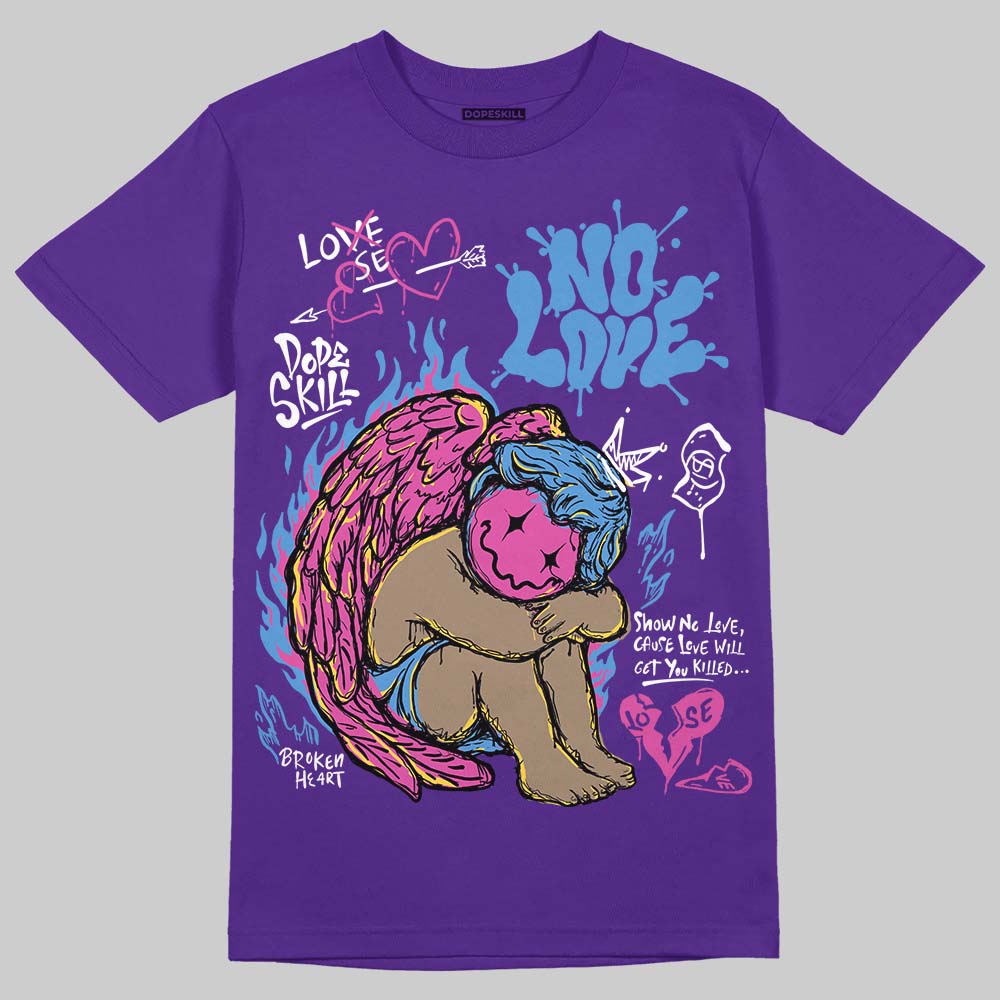 PURPLE Collection DopeSkill T-Shirt No Love Graphic