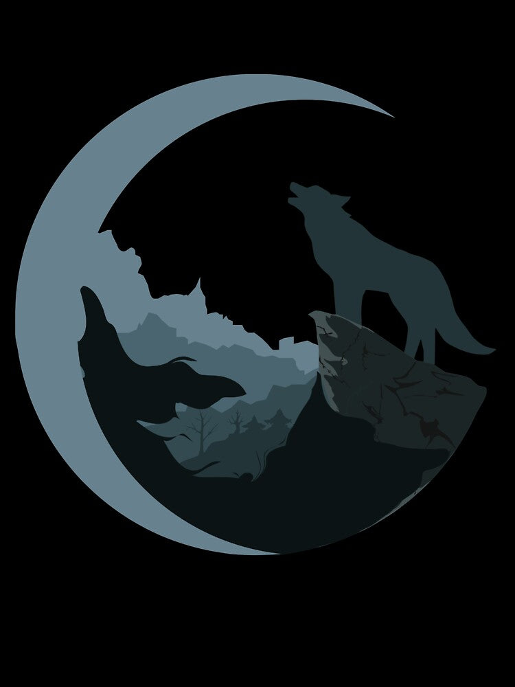 Wolf in the Night Anime Art by bestoffers