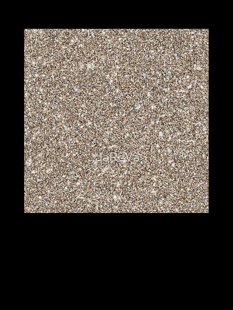 Printed image of sparkling golden glitter by JaReVa