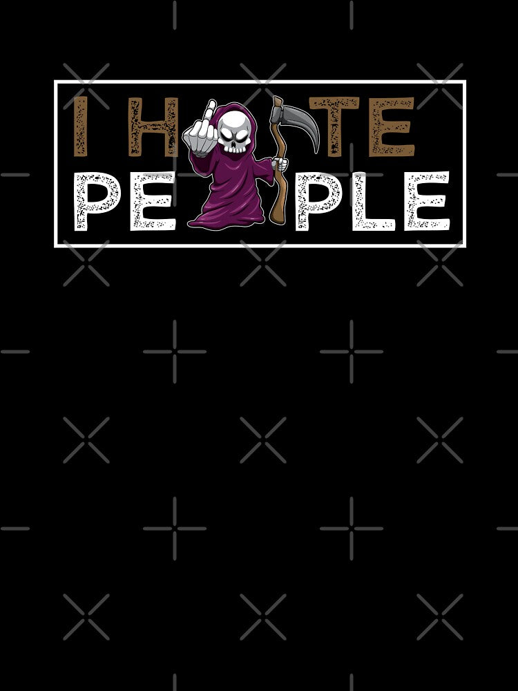 I Hate People Grim Reaper Sarcasm by anziehend