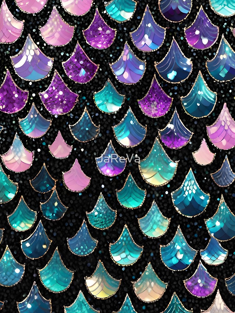 Printed image of Mermaid Tail Scales v4 by JaReVa