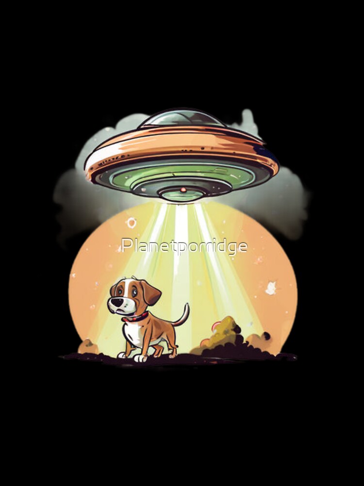 Dog Abduction Art by Planetporridge