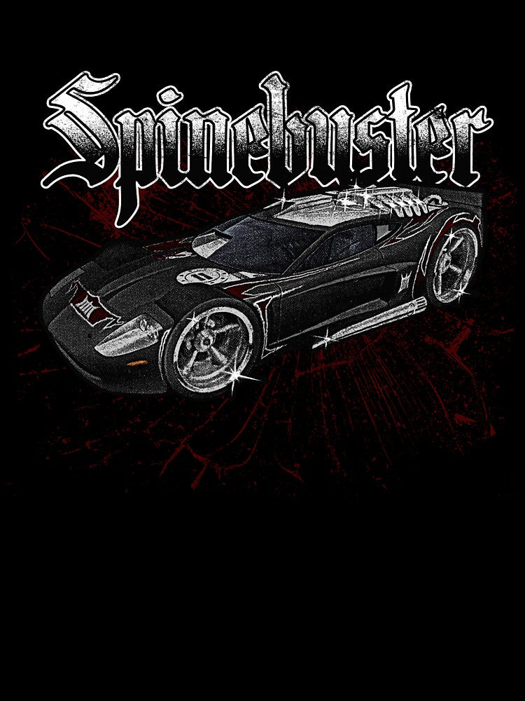Spinebuster - Screen Printed by mEtaL-manIac