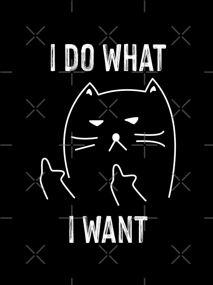 I Do What I Want Cat by csaron92