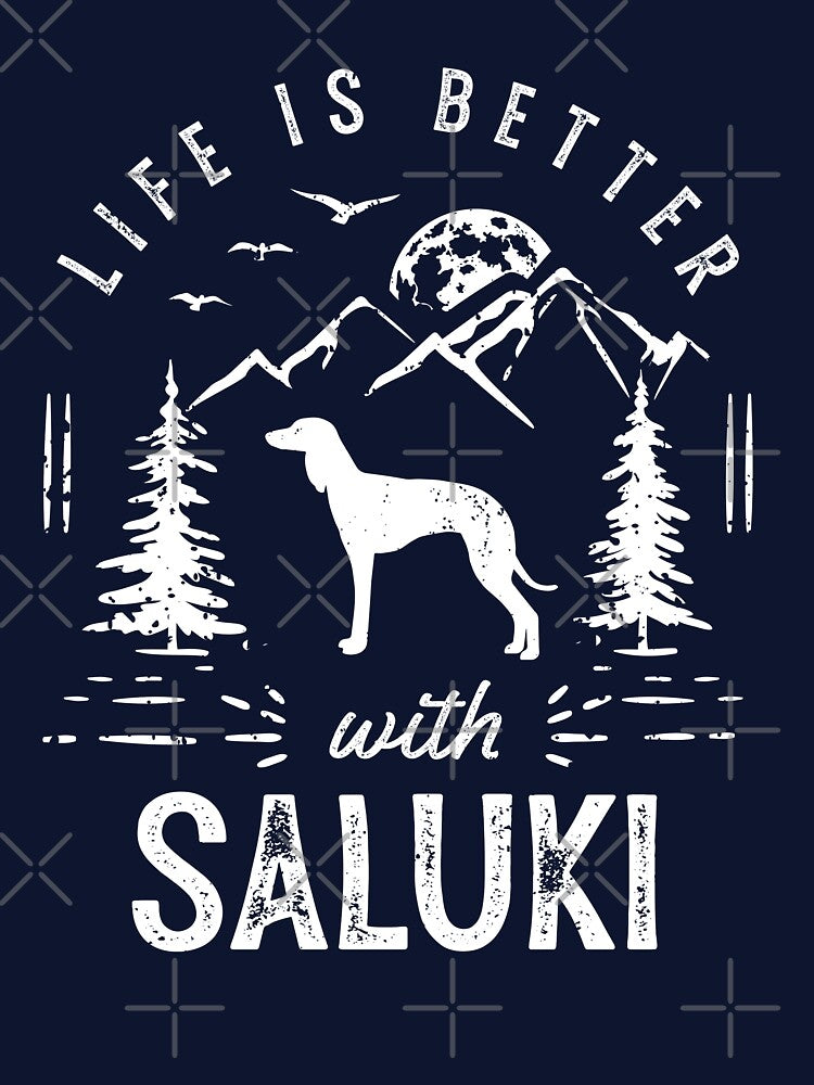 Life is Better with Saluki Dog by rafaeltto