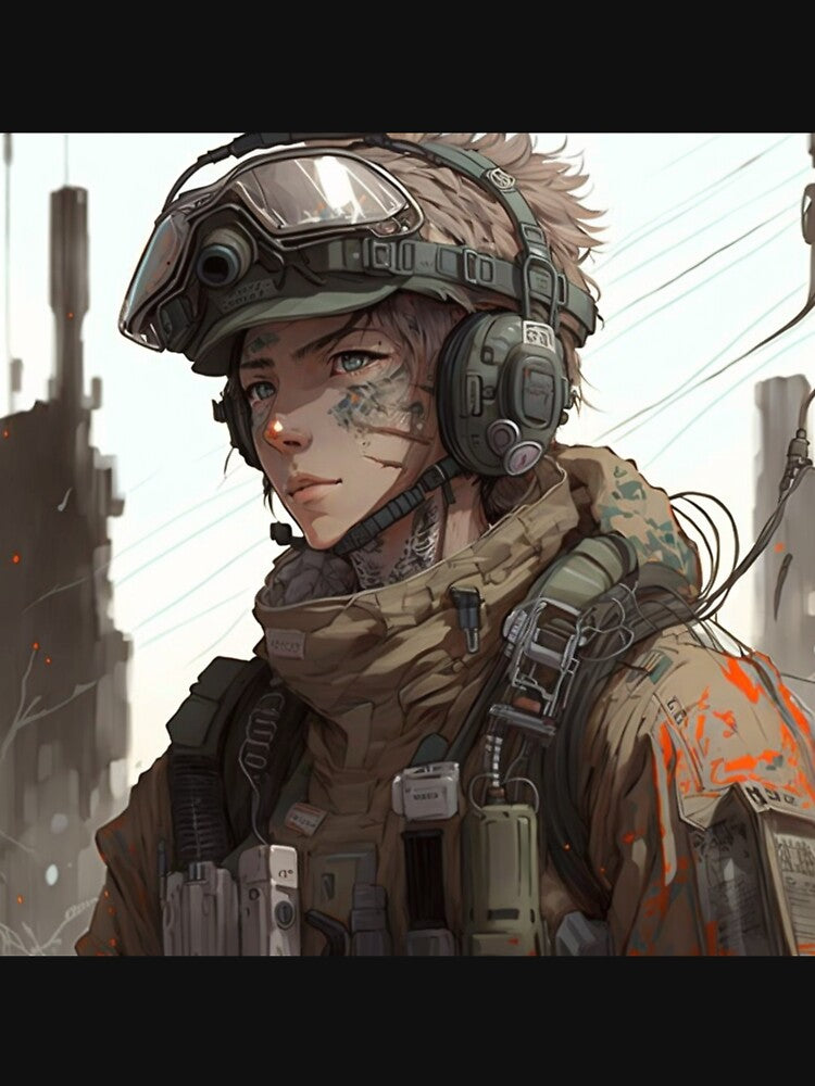 military anime by lokirick