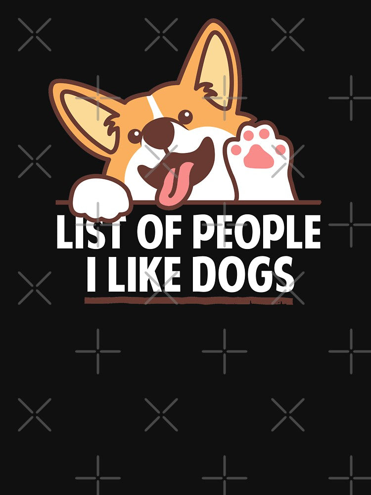 List of people I like Dogs : Funny Dog Lover, Dog Vector by UMED :)