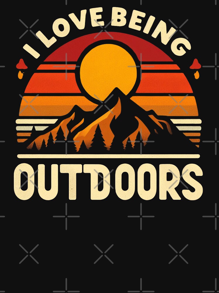 I Love Being Outdoors by CoussaZau
