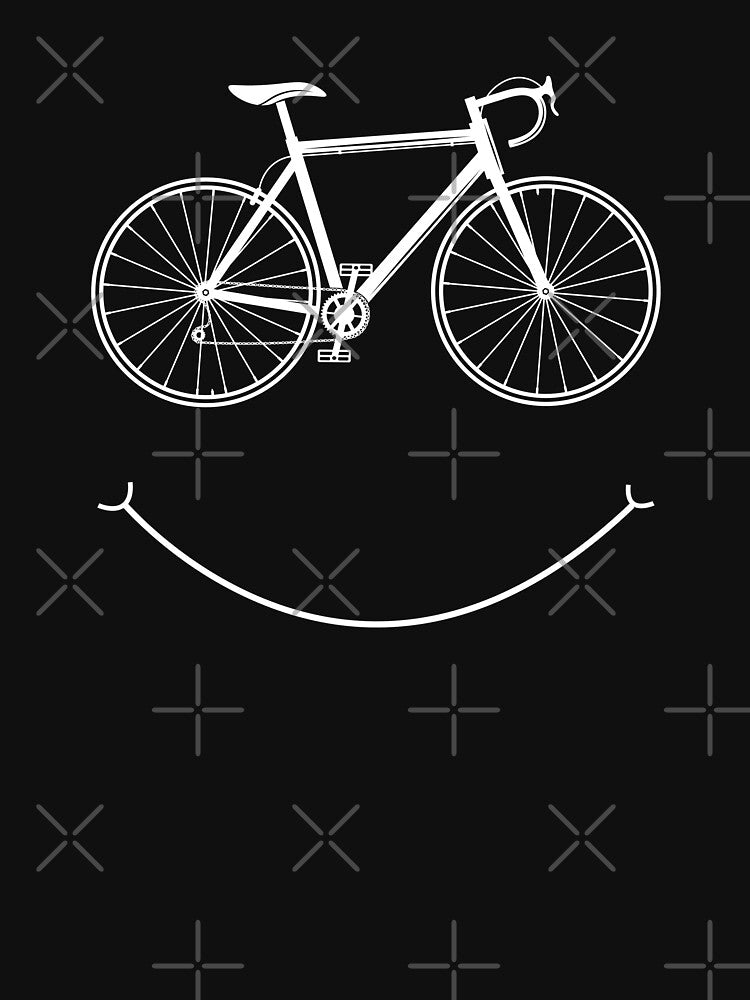 racercykel smiling bicycle by Space Art