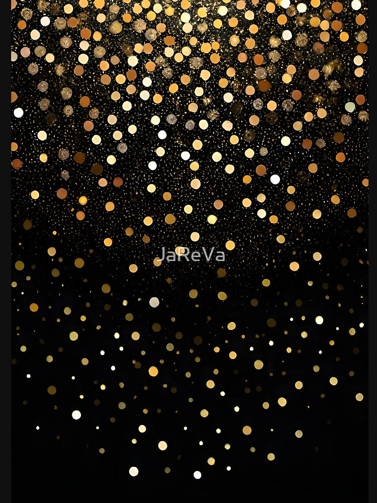 Printed image of golden glitter and sequins v6 by JaReVa