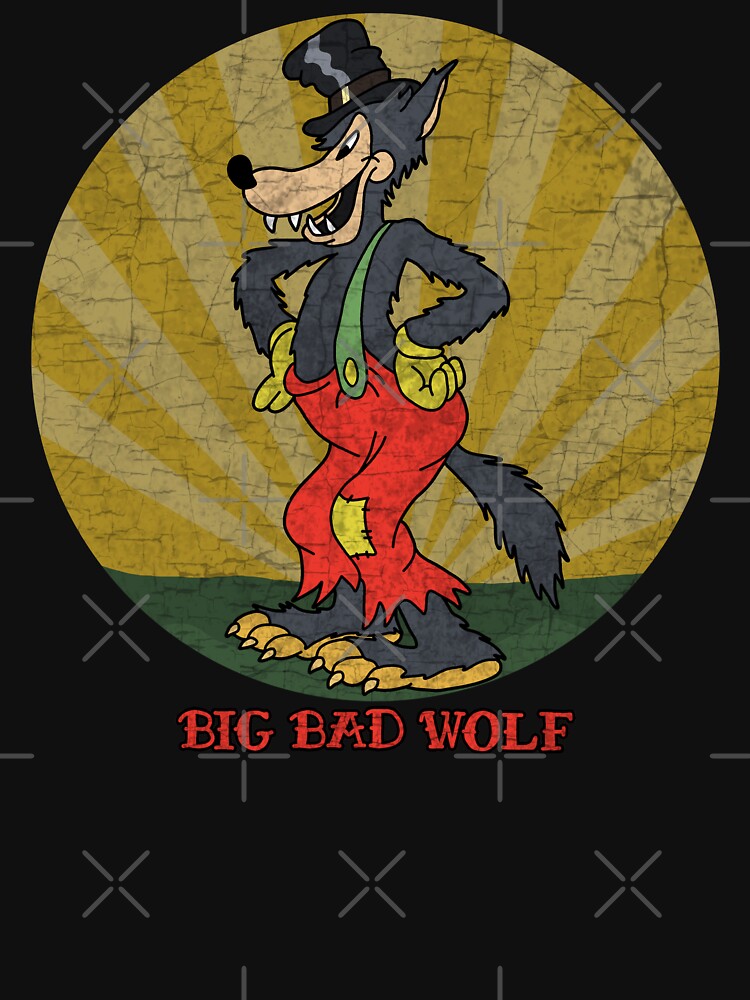 Vintage Big Bad Wolf by ValentinaHramov