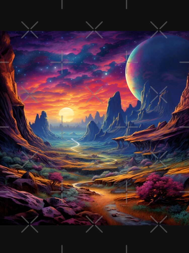 Fantasy Landscape - Psychedelic Dream World by Fantasy Masterpiece