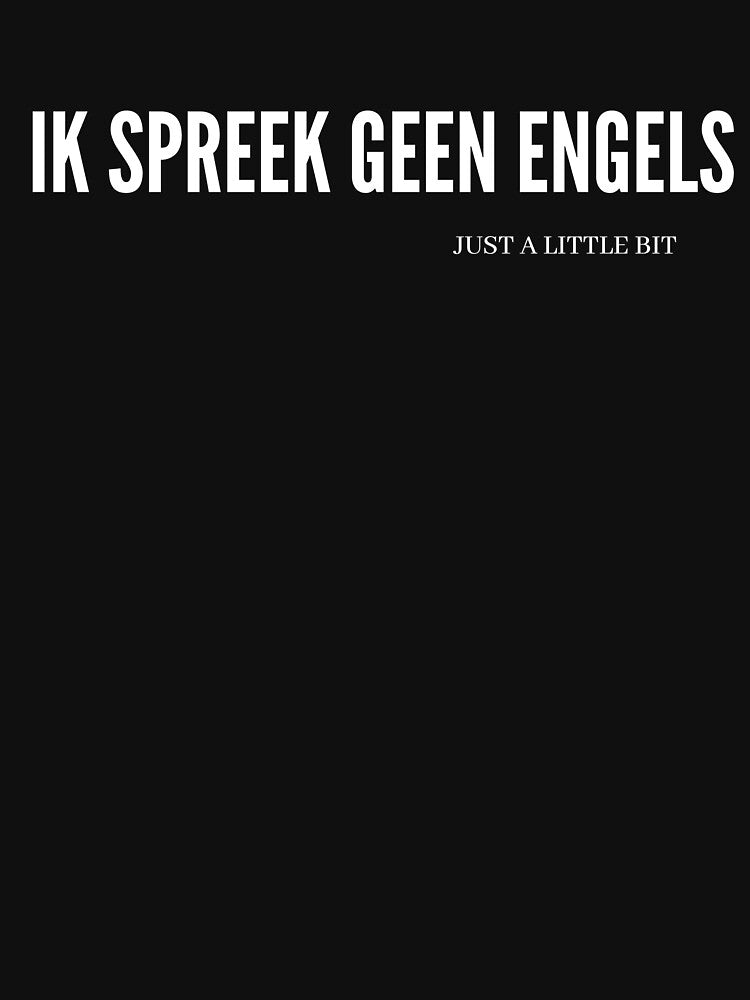 Ik spreek geen Engels alleen een klein beetje by Amaeri