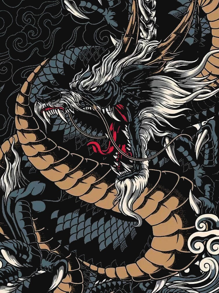 Chinese dragon by Supergalactik