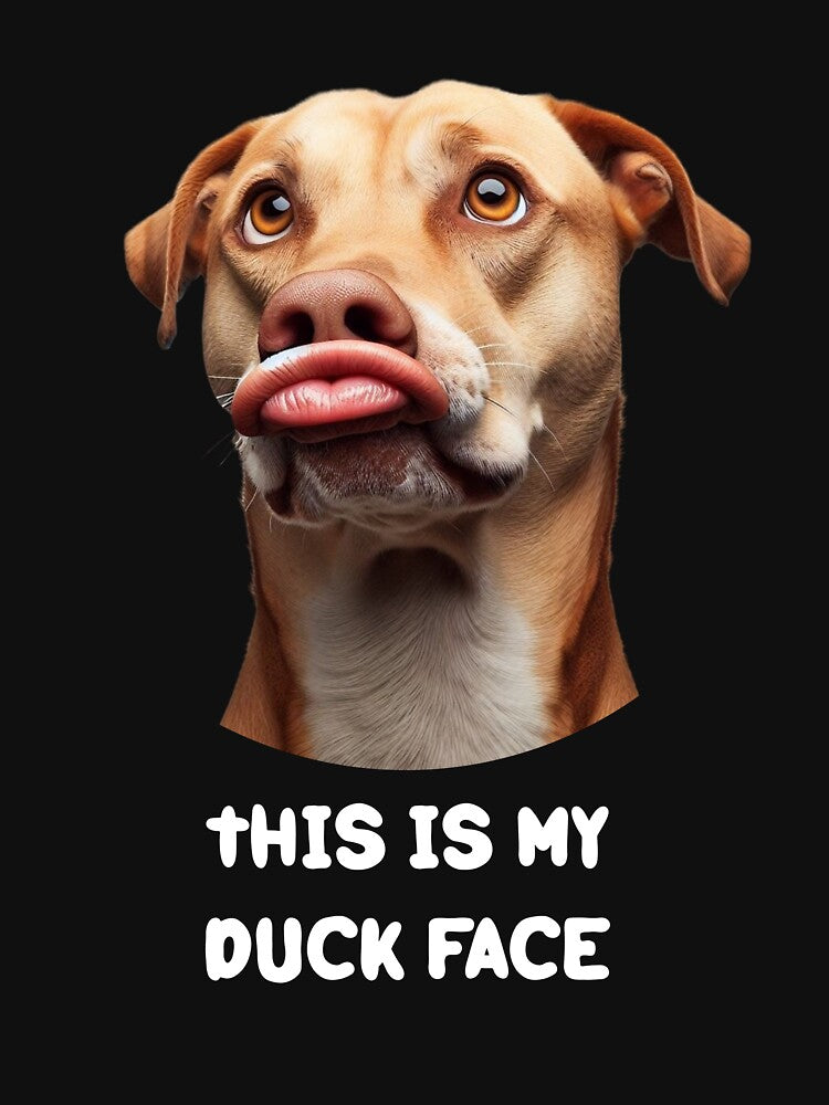 Dog's Duck Face Delight by HeadTurningArt