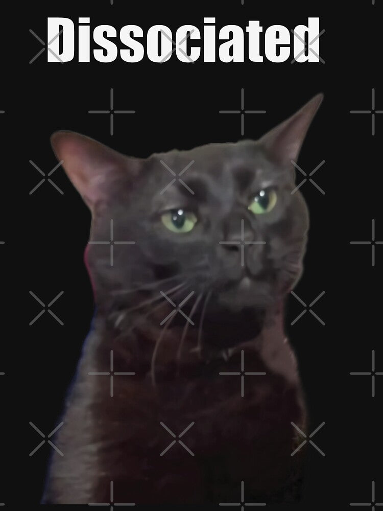 Dissociated Cat meme by Chicledechoclo