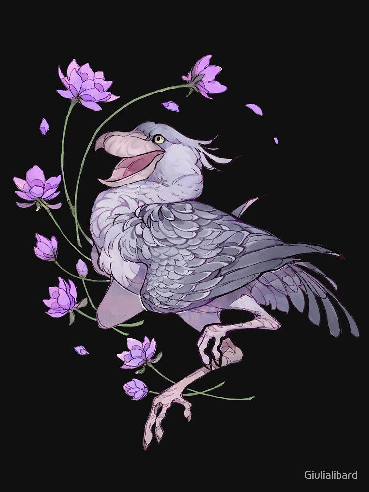Shoebill stork by Giulialibard