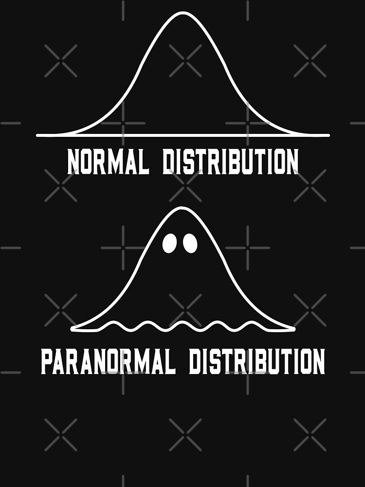 Math Statistics Normal Distribution Paranormal Distribution teacher gift by GCFULLA