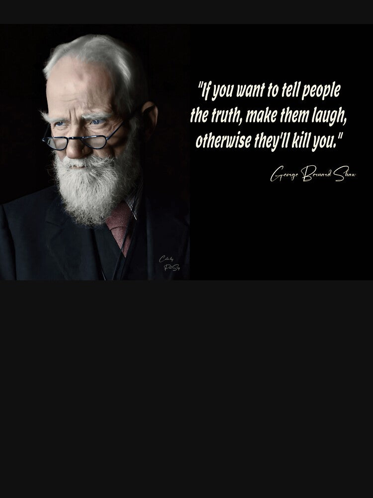 George Bernard Shaw Quote by PatSeg Photos