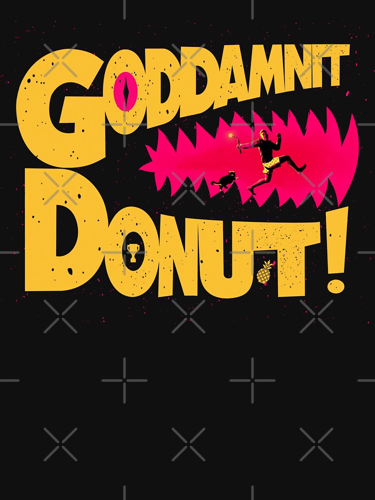 Goddamnit Donut (book cover design) by spoonsmerch