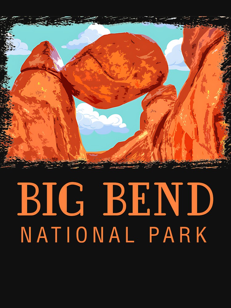 Big Bend National Park Novelty Graphic by Natilie