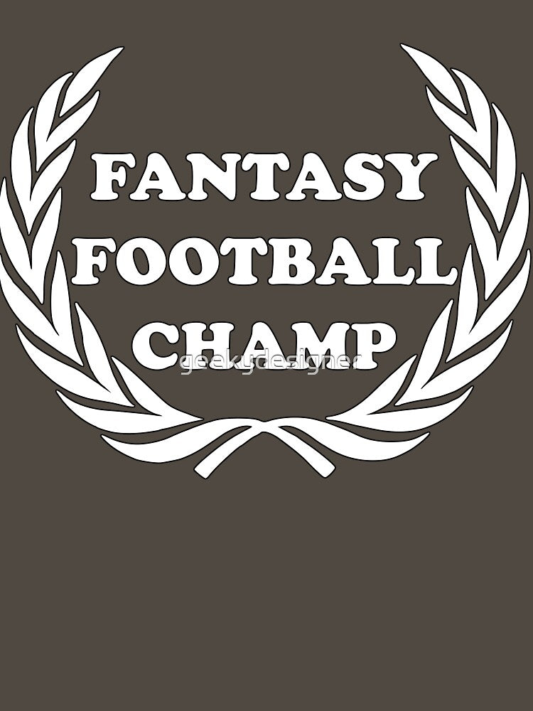 Fantasy Football Champ Fantasy Sports Fan League Dream Team by geekydesigner