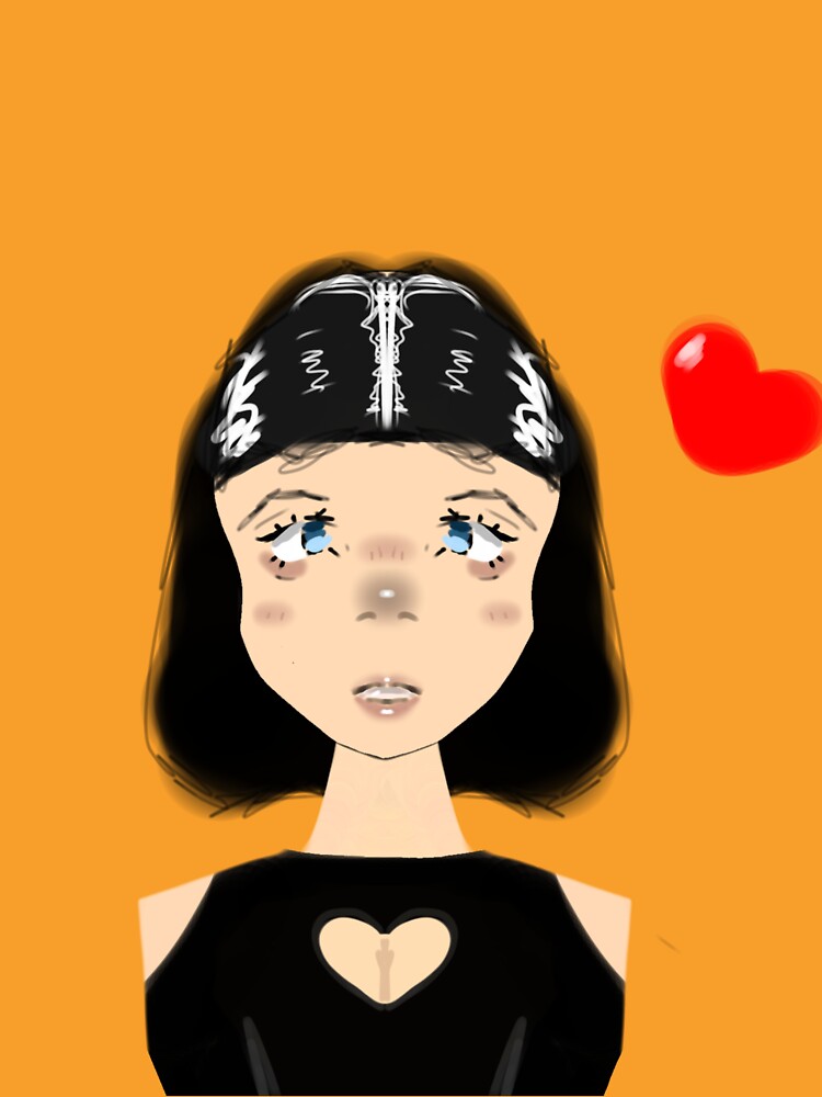 Anime girl by KomKamilla