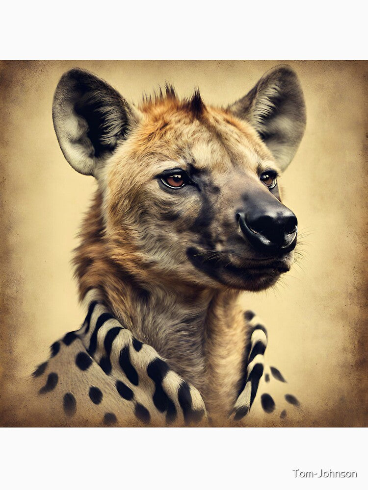 Wild Hyena Portrait by Tom-Johnson
